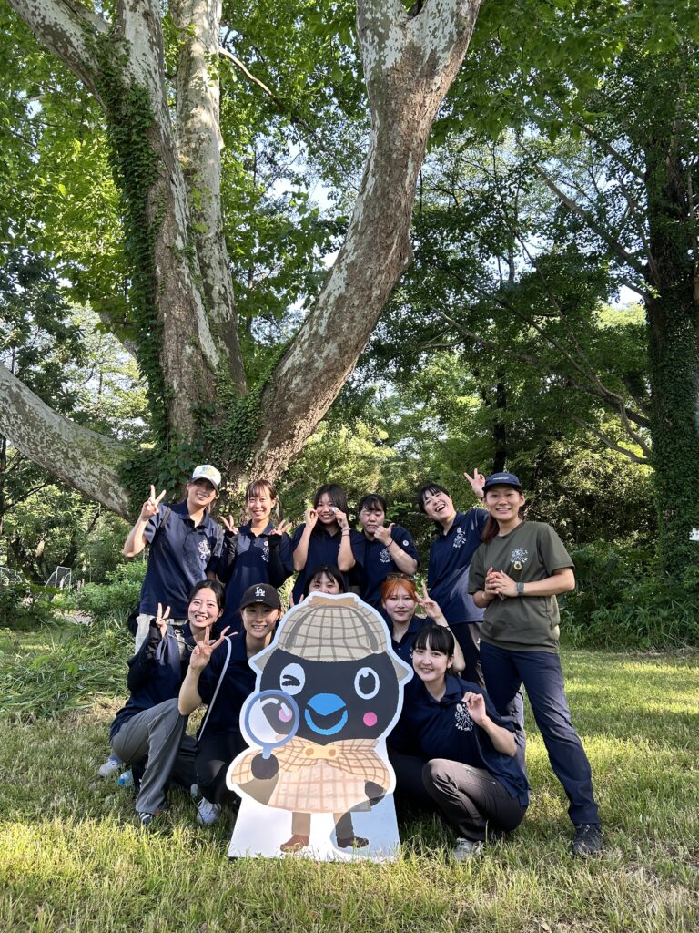 大活躍の日本女子体育大学のチームメンバー